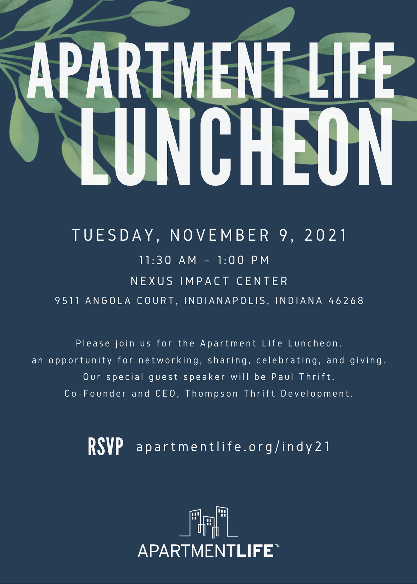 Midwest Luncheon Invite 2021