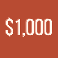 Give $1000 monthly or a single gift